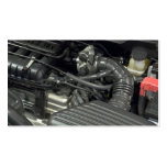 car engine detail business cards