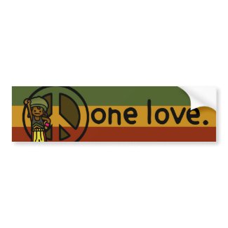 Rasta Bumper Stickers