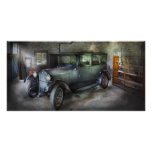 Car - Granpa's Garage Photo Cards