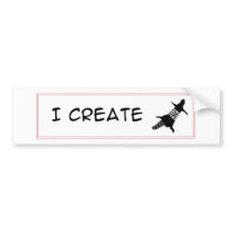 Car - I create Roadkill bumper stickers