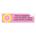 CAR-KEGEL TEAM MEMBER - bumper sticker bumper stickers by Horseshoes3 CAR-KEGEL TEAM MEMBER - bumper sticker bumper stickers