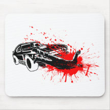 Car-Mageddon - Road Rage, GTA, gamer, video game Mouse Pads