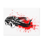 Car-Mageddon - Road Rage, GTA, gamer, video game Postcards