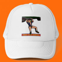 CAR MECHANIC GIRL hats