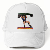 CAR MECHANIC GIRL hats