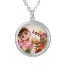 Car Mirror Mojo ``Love Ya Dad´´ God bless Ya Necklace