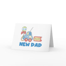 Car New Dad It's a Boy cards