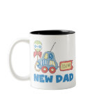 Car New Dad It's a Boy Coffee Mugs