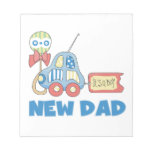 Car New Dad It's a Boy Gifts Notepads