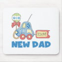 Car New Dad It's a Boy mousepads by familymembers Car New Dad It's a Boy mousepads