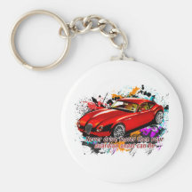 Car Race Key Chains