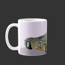 Car Racing Rabbit mugs