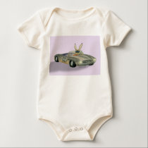 Car Racing Rabbit t-shirts
