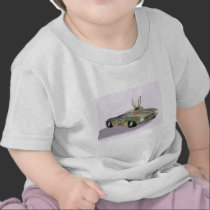 Car Racing Rabbit t-shirts