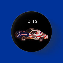 car red white and blue 15 button