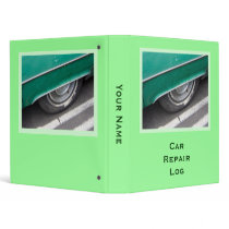 Car Repair log binders by DonnaGrayson_Photos Car Repair log binders