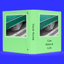 Car Repair log binders