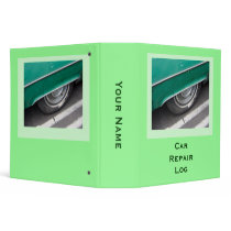 Car Repair Log binders by DonnaGrayson_Photos Car Repair Log binders