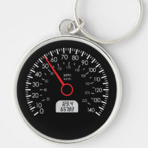 Car Speed Meter Keychain