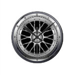 Car Tire Steel Wheel Wall Clock