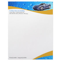 Car Wash/Detailing Letterhead