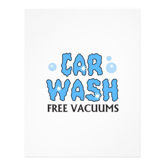 car wash letterhead