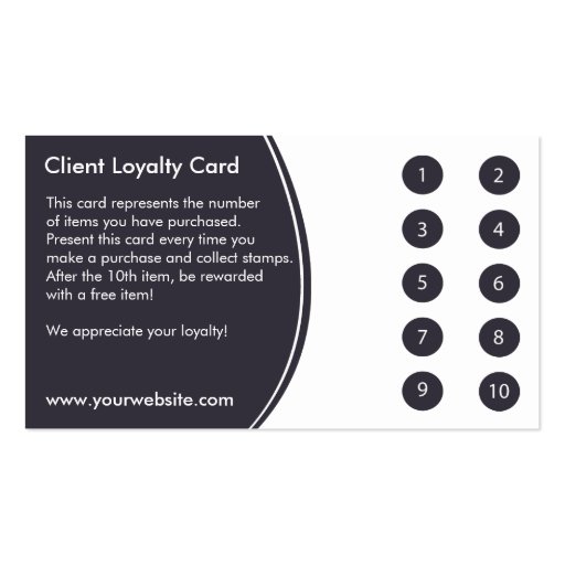 Car Wash Loyalty Business Card Punch Card Zazzle