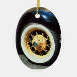 Car Wheel Closeup Christmas Ornament