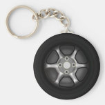 Car Wheel Keychains