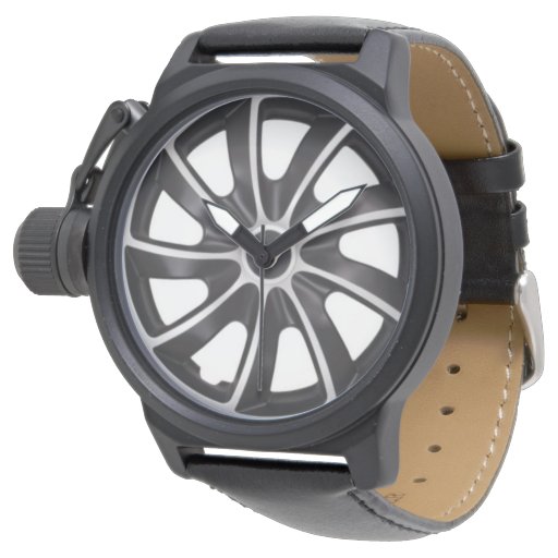 Car wheel wrist watches Zazzle