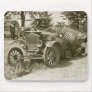 Car Wreck Marine City MI July 1930s - Vintage Mousepad