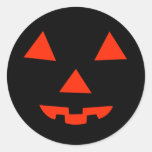 Cara de la calabaza pegatinas  