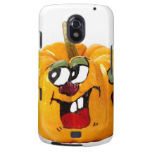 Cara feliz pintada de la calabaza galaxy nexus fundas