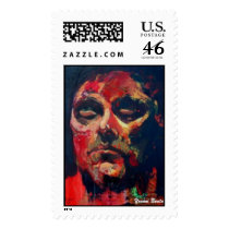 Cara Roja, Yovani Bauta postage by Yovanizazzle Cara Roja, Yovani Bauta postage