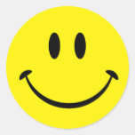 Cara sonriente de la felicidad etiquetas  