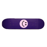 Cara sonriente rosada patin personalizado