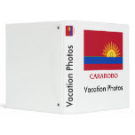 Carabobo Flag with Name Vinyl Binder