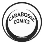 Carabosse Comics Logo Sticker stickers