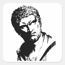 Caracalla Square Stickers