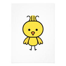 Caraline canary personalized invites