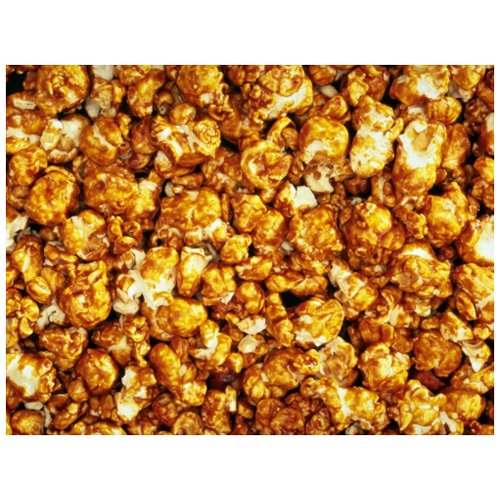 Caramel corn postcard