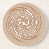Caramel Swirl Coaster