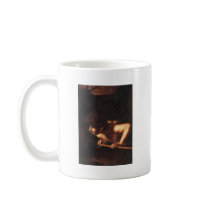 Caravaggio St John The Baptist At The Well Mugs