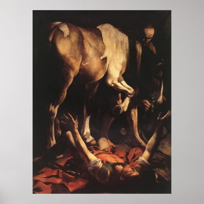 Caravaggio The Conversion To Damascus Posters