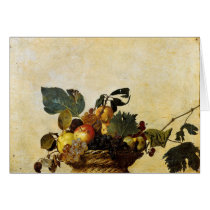 Caravaggio's Basket of Fruit Cards
