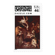 Caravaggio's Nativity - Christmas Stamps