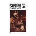 Caravaggio's Nativity - Christmas Stamps by alyciakeating Caravaggio's Nativity - Christmas Stamps