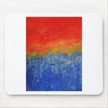 Caravan II Original Painting by B. Clancy Mouse Pad