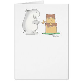 CARBOHYDRATE GREETING CARD