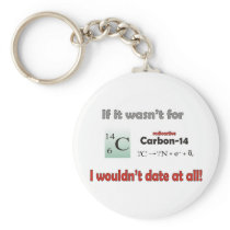 Carbon 14 Dating Key Chain